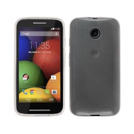 Funda Gel Tpu  Motorola Moto E Color Transparente