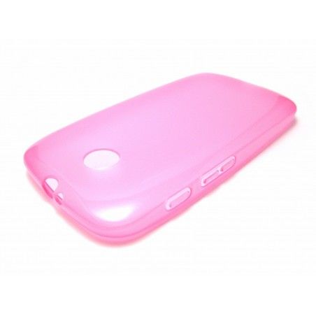 Funda Gel Tpu  Motorola Moto E Color Rosa