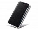 Funda Soporte Piel Negra Mofi para Huawei Ascend Y530