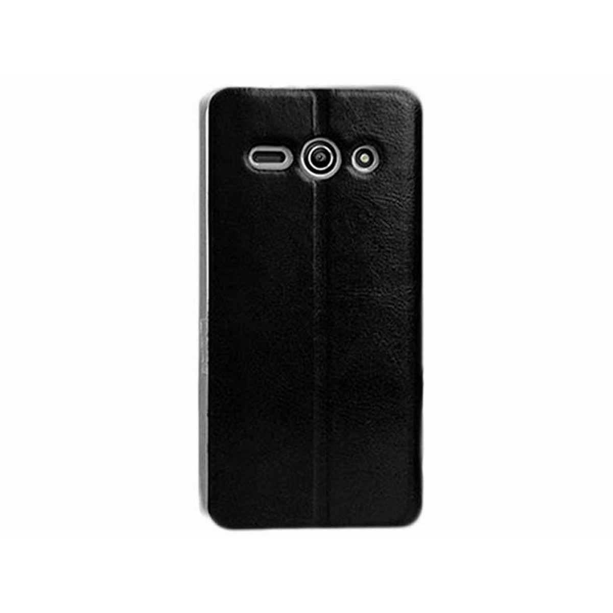 Funda Soporte Piel Negra Mofi para Huawei Ascend Y530