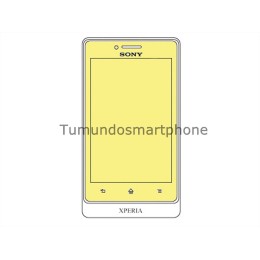 3 X Protector Pantalla Sony Xperia Miro St23I 2