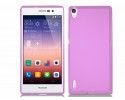 Funda Gel Tpu para Huawei Ascend P7 Color Rosa