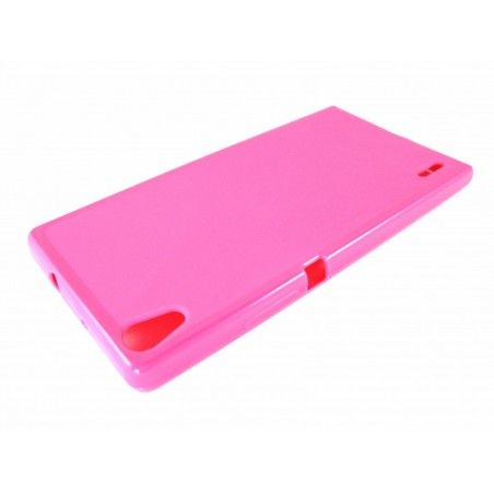 Funda Gel Tpu para Huawei Ascend P7 Color Rosa