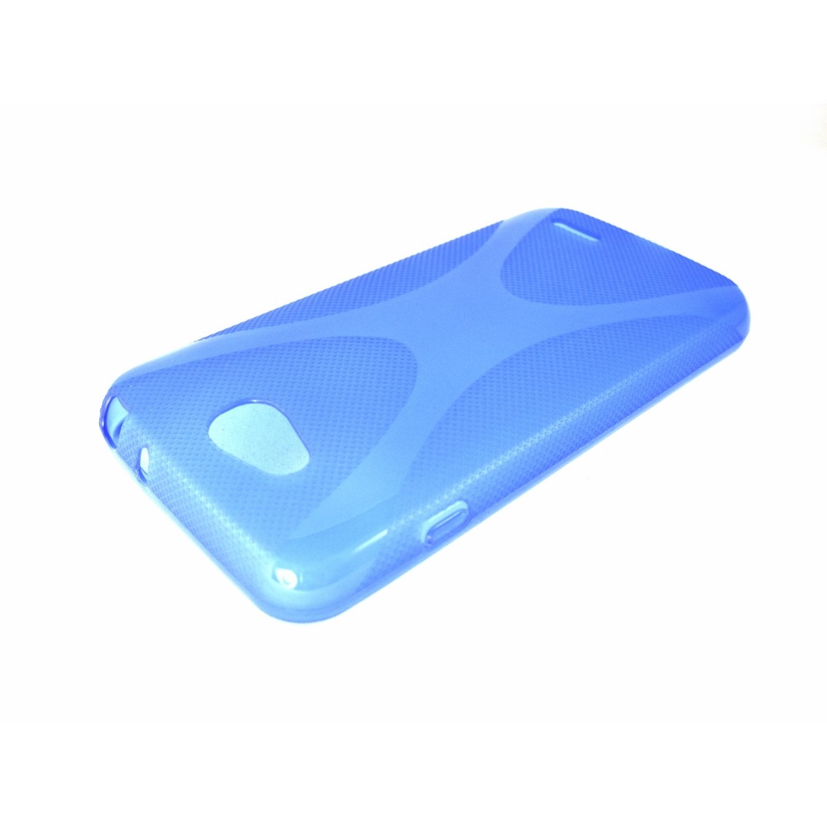 Funda Gel Tpu Lg Optimus L90 D405N  X Line Color Azul