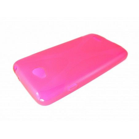 Funda Gel Tpu Lg Optimus L90 D405N  X Line Color Rosa