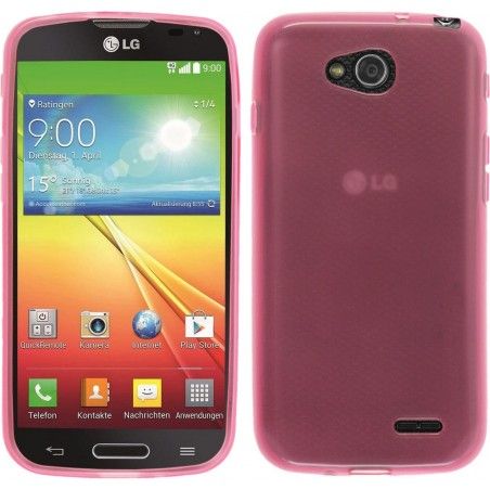 Funda Gel Tpu Lg Optimus L90 D405N Color Rosa