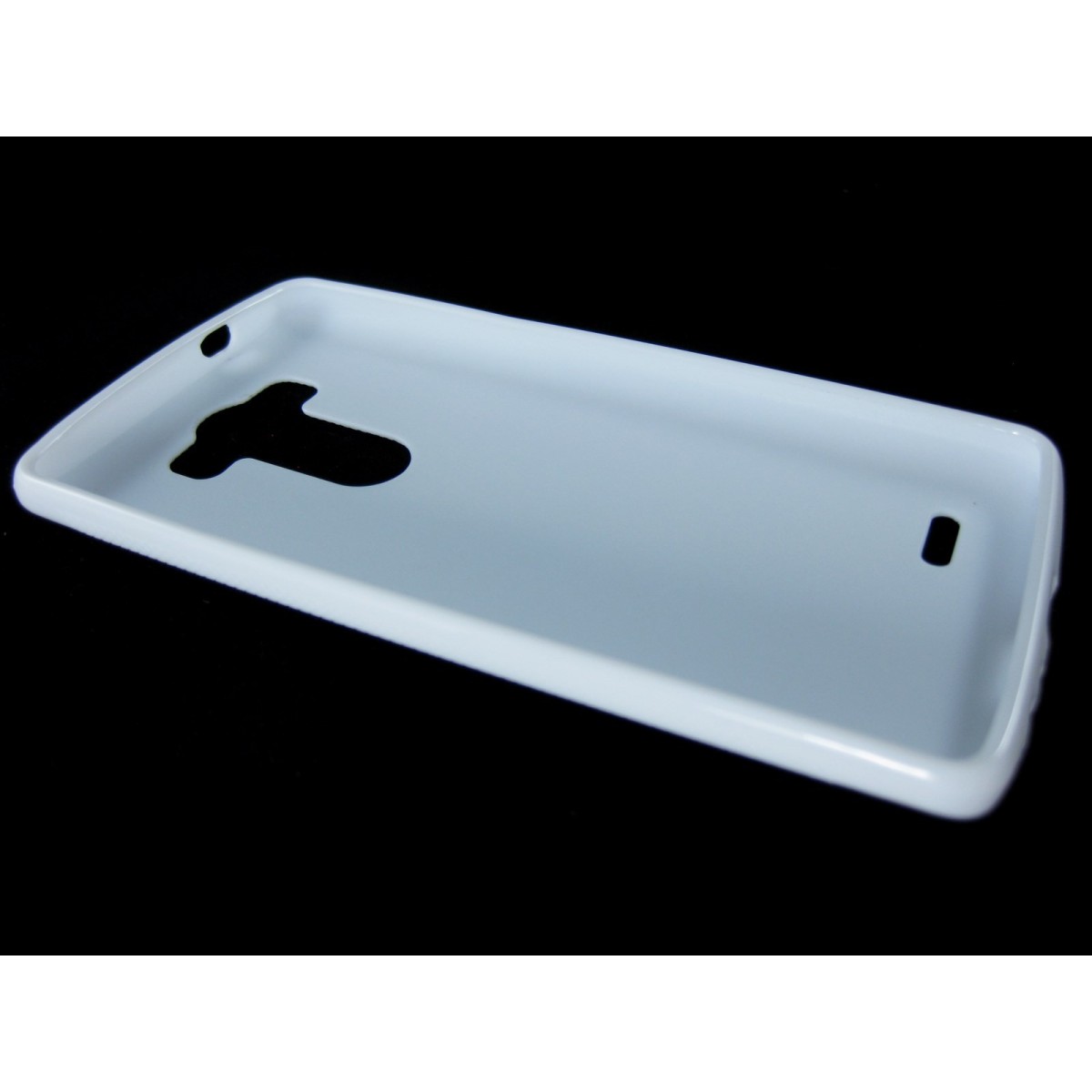 Funda Gel Tpu Lg G3 D855  X Line Color Blanca