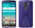 Funda Gel Tpu Lg G3 D855  X Line Color Morada