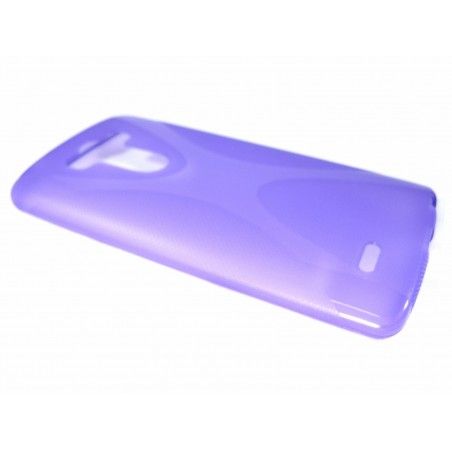 Funda Gel Tpu Lg G3 D855  X Line Color Morada