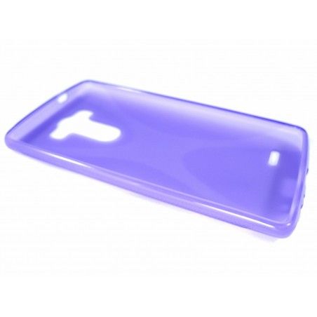 Funda Gel Tpu Lg G3 D855  X Line Color Morada