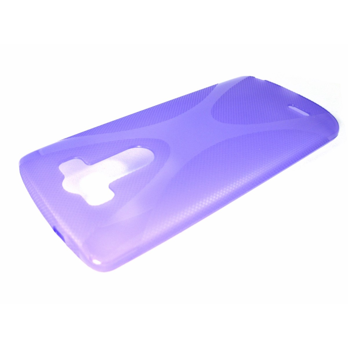 Funda Gel Tpu Lg G3 D855  X Line Color Morada