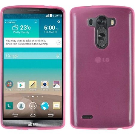 Funda Gel Tpu Lg G3 D855 Color Rosa
