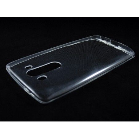 Funda Gel Tpu Fina Ultra-Thin 0,3mm Transparente para Lg G3 D855