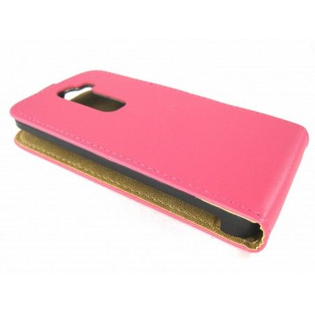 Funda Piel Premium Ultra-Slim Lg Optimus G2 Mini D620 Rosa / Fucsia