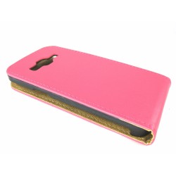 Funda Piel Premium Ultra-Slim Samsung Galaxy Core 4G G386F Lte Rosa 2