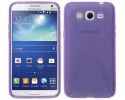 Funda Gel Tpu Samsung Galaxy Core 2 G355H  X Line Color Morada