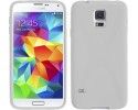 Funda Gel Tpu Samsung Galaxy S5 Mini G800F  X Line Color Blanca