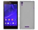 Funda Gel Tpu Sony Xperia T3  X Line Color Blanca