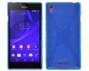 Funda Gel Tpu Sony Xperia T3  X Line Color Azul