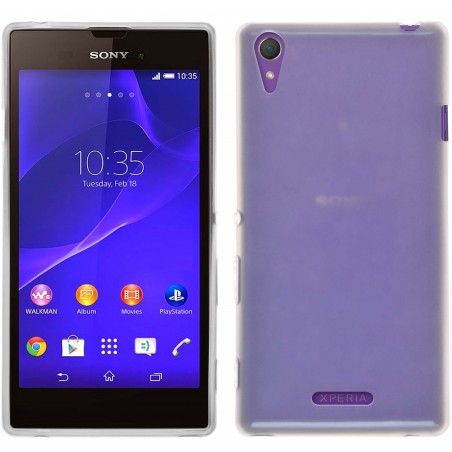 Funda Gel Tpu para Sony Xperia T3 Color Transparente