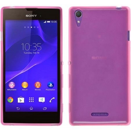 Funda Gel Tpu para Sony Xperia T3 Color Rosa