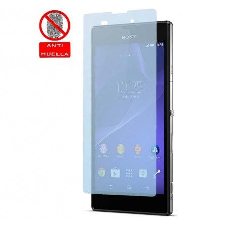 3 X Protector Pantalla Mate Antihuellas (Anti-Glare) Sony Xperia T3