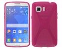 Funda Gel Tpu Samsung Galaxy Young 2 G130H X Line Color Rosa
