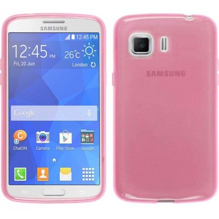 Funda Gel Tpu para Samsung Galaxy Young 2 G130H Color Rosa