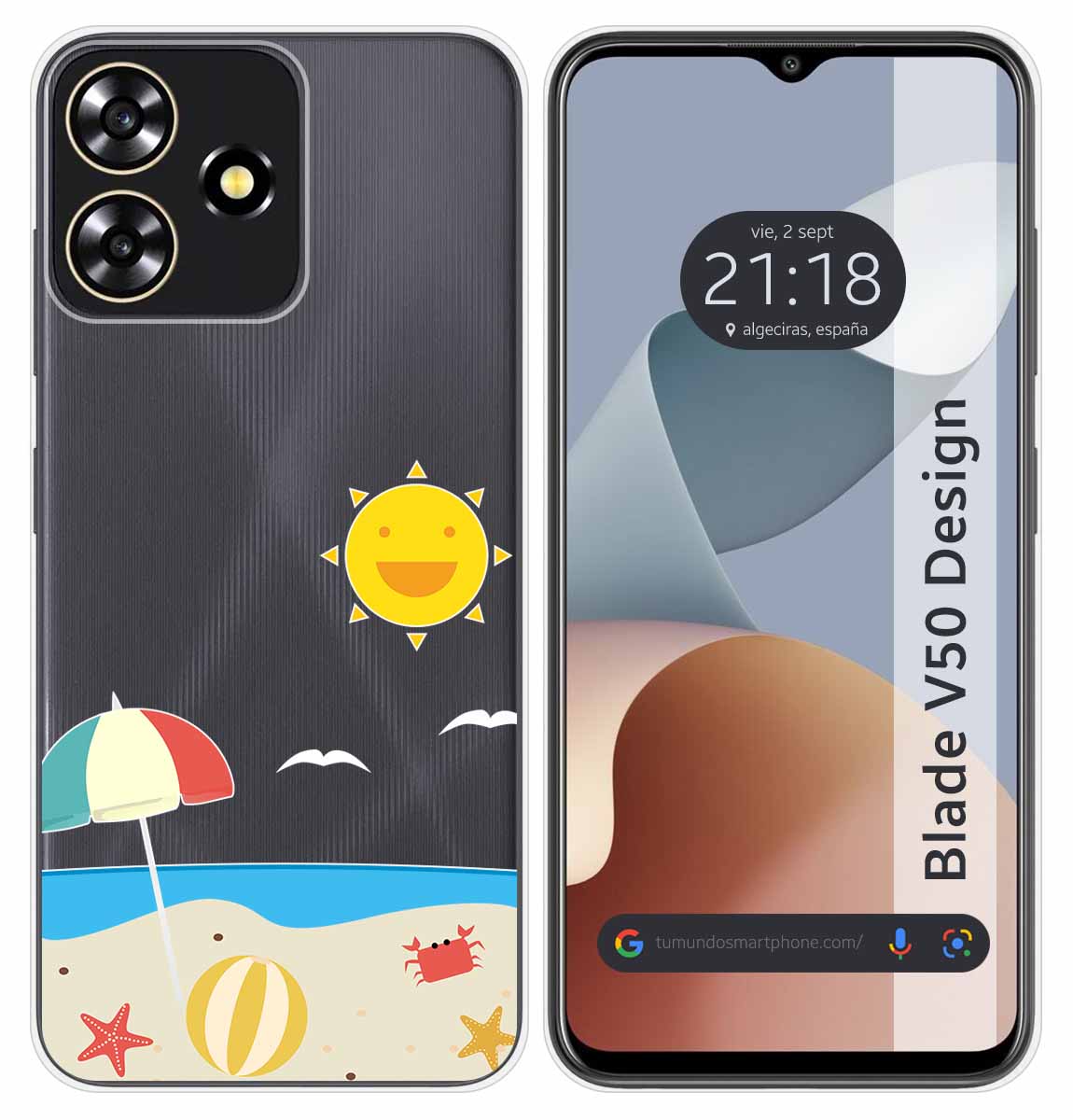Pellicola protettiva in vetro temperato trasparente per ZTE Blade V50